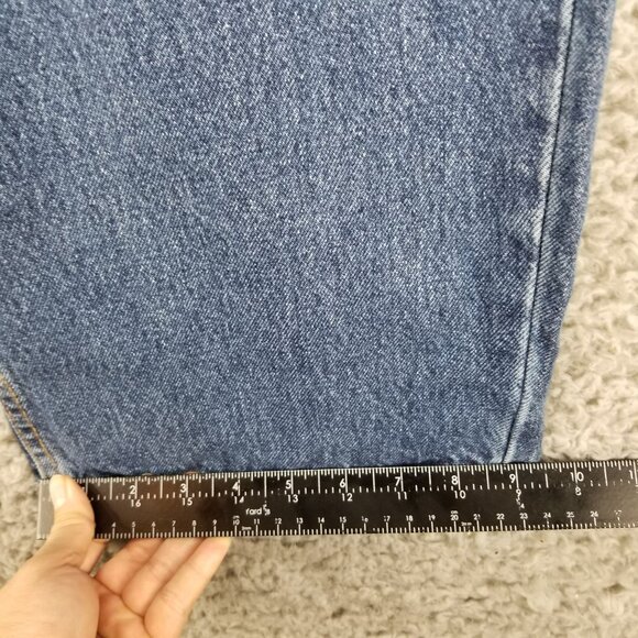 Levis Jeans Mens 48x30 Blue 550 Relaxed Fit Tapered Leg 100% Cotton Denim - Picture 8 of 13